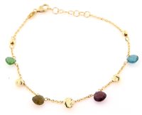 Bracciale Forever Gioielli Donna Bracciale Oro in Oro Tormalina FGBR00466 - FGBR00466